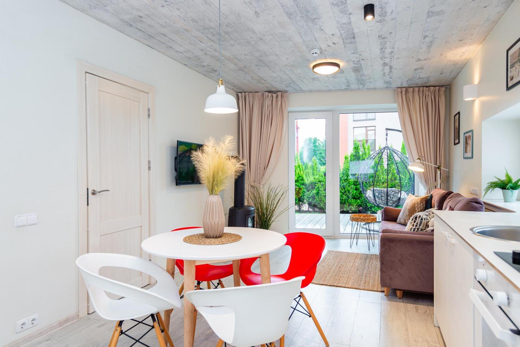 Zalia Kopa Apartamentai Salia Juros Palanga Exterior photo